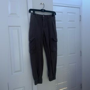 Shein XXS Petite, Gray Cargos